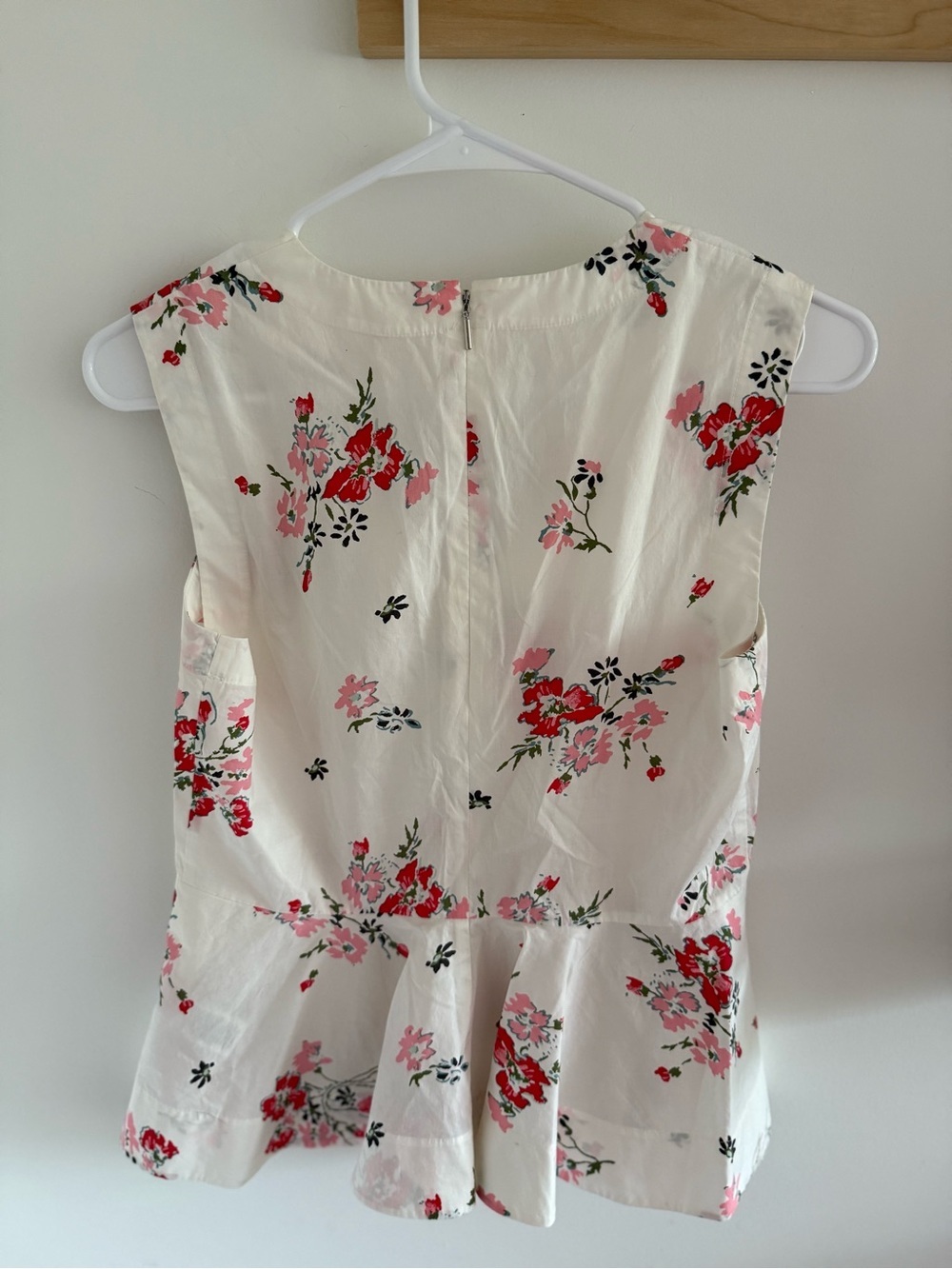 Rebecca Taylor Sleeveless Marguerite Floral Poplin Top size 0 - Picture 6 of 6